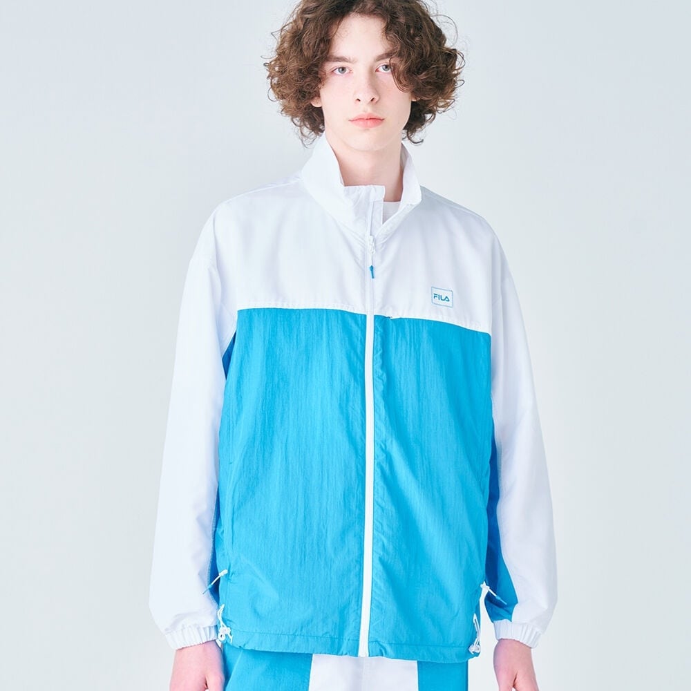 フィラスポーツカラーブロックウィンドブレーカー_FS2JKF2221M_WHI