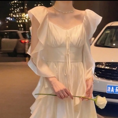 TT111 新入荷シフォンのワンピース 韓国ファッションOL正式な場合礼装ドレスロングワンピース 大人女性の 売れ筋がひクリスマスプレゼント