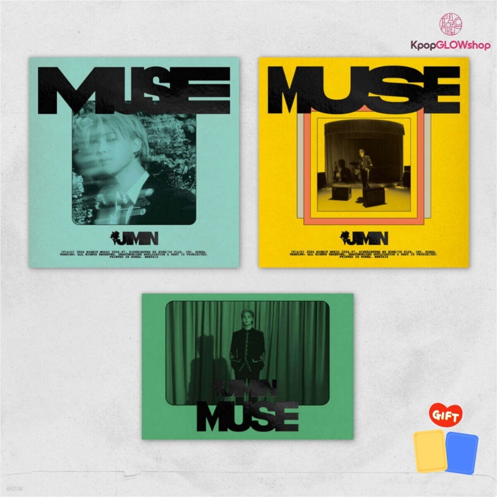 YES24 特典 BTS ジミン MUSE [Photobook 2種 + Weverse Albums ver. SET]+非公式フォトカード進呈 5,580円