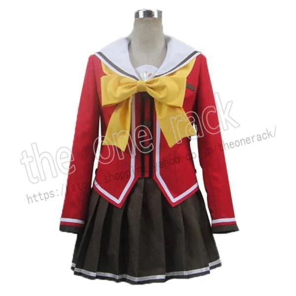 【新品開催 即納】Charlotte シャーロット 星ノ海学園制服 友利 奈緒 西森 柚咲 コスプレ衣装 コスチューム cosplayイベント演出服 アニメ変装仮装ハロウィン