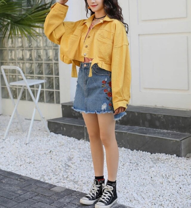 【送料無料】レディース Gジャン デニムジャケット アウター カジュアル デニム シンプル 4,921円