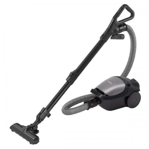 東芝 TOSHIBA キャニスター掃除機 紙パック式 エアー式ヘッド搭載 ストームグレー VC-PM7A-H