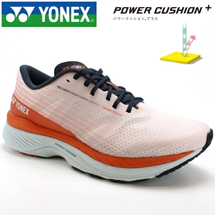 ランニングシューズ レディース セーフラン100Xウィメン SHR100XL パステルピンク パワークッション 厚底ランニングシューズ マラソン ジョギング トレーニング 長距離 陸上