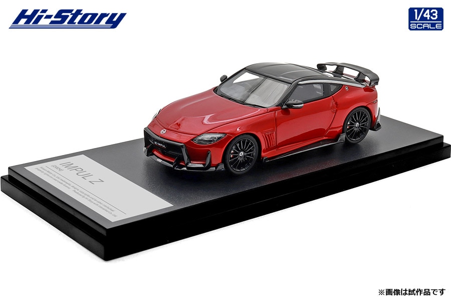 ハイストーリー 1/43 IMPUL Z (2024) カーマインレッド/スーパーブラック 2トーン【HS509RE】 ミニカー HS509RE インパルZ 2024 レッド/ブラック