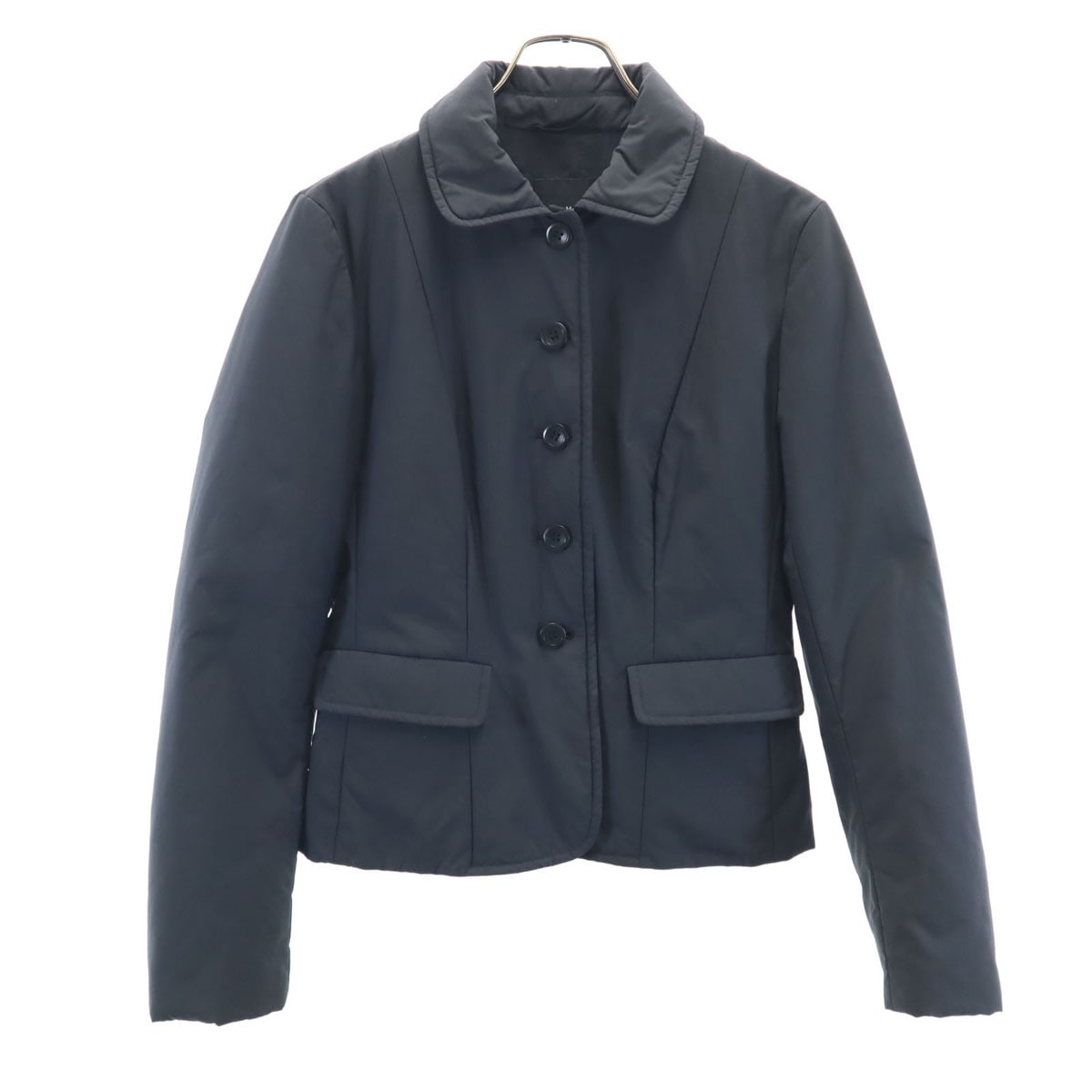 MAX MARA Weekend マックスマーラウィークエンド ハンガリー製 中綿ジャケット 40 ブラック レディース 古着