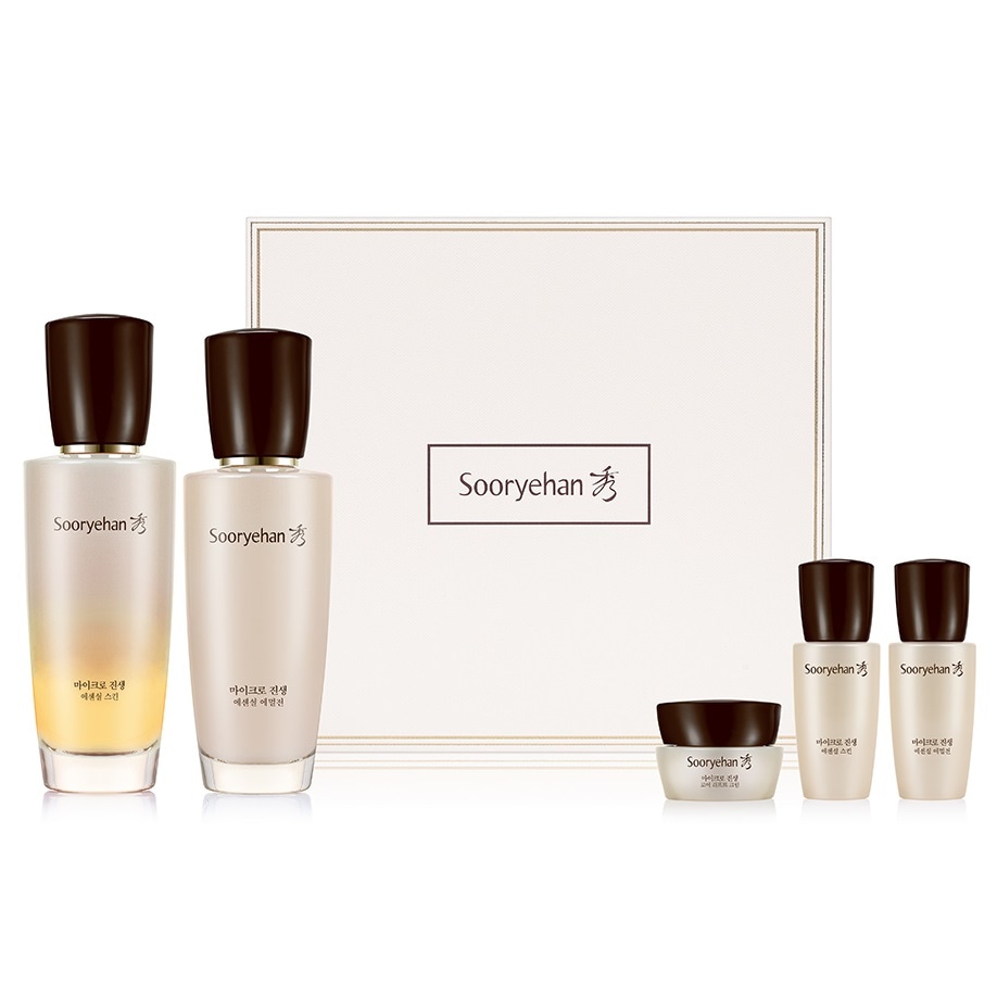 MicroGinseng Essential Skincare Special Set 新商品 韓国化粧品 機能性化粧品 贈り物 企画商品 スキンケア 肌の弾力 ヒョド 肌の水分 保湿 SKINCAR