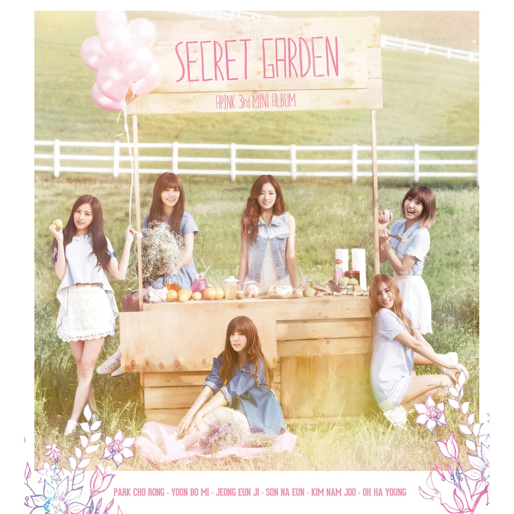 [未開封新品] エイピンクミニ3集 [SECRET GARDEN] Apink 3rd EP Album [SECRET GARDEN] (Sealed)