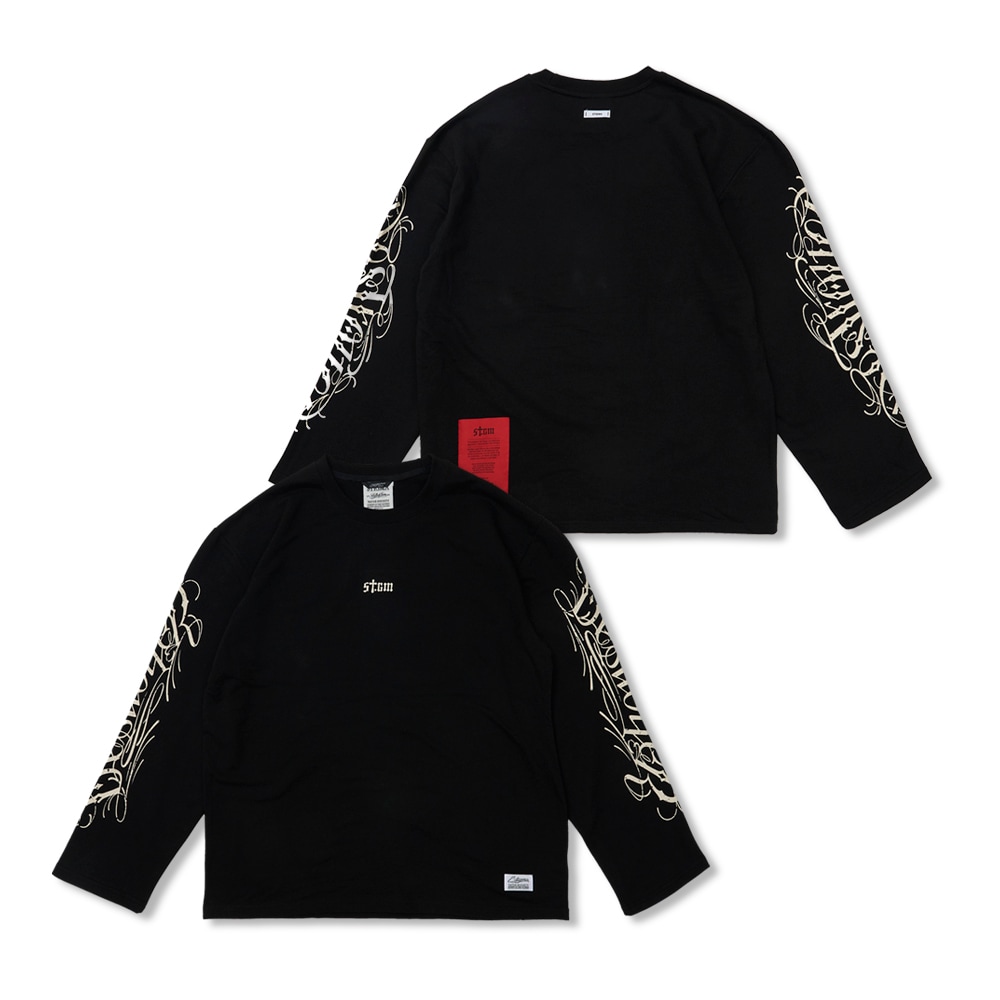 Destroyer Light Weight Oversized Long Sleeves Black