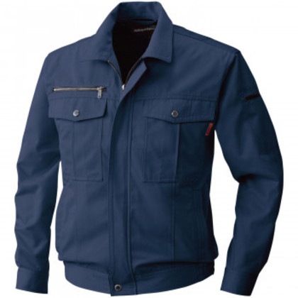 桑和 6113 長袖ブルゾン Lサイズ ネイビー(1) Absolute GEAR