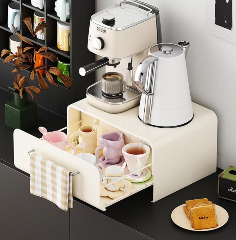 新発売!ブレッドケース パンケース 引き出し型 キッチン収納 おしゃれ マット　化粧品収納 ブレッドボックス パン入れ 食パン入れ お菓子収納 食パンケース コーヒー豆入れ カウンター上収納 収納ボッ