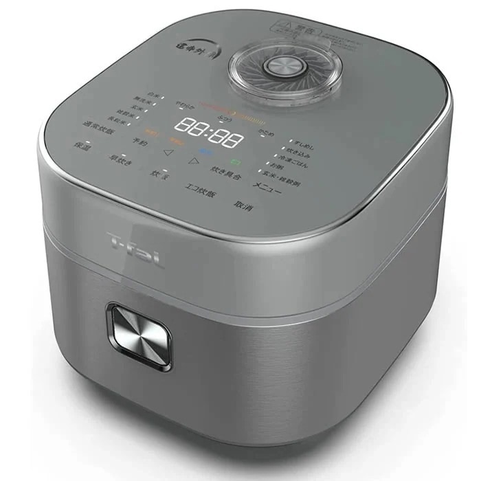 5.5合炊き 炊飯器 ザライス 遠赤外線IH RK880CJP メタリック