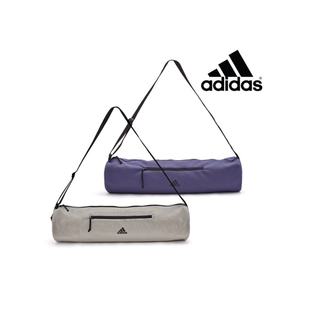 adidas Fitness Adidas ヨガマットバッググレー/ブルーヨガホームトレーニングピラティス女性用エクササイズホームヨガガジェットおすすめヨガバッグ