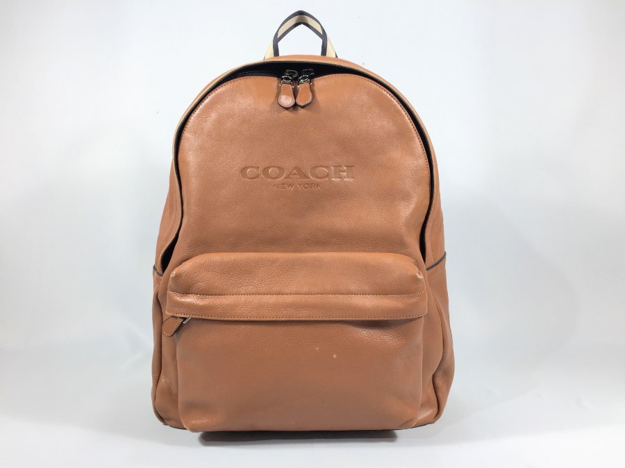 リュックサック レザー ブラウン バックパック 【中古品】