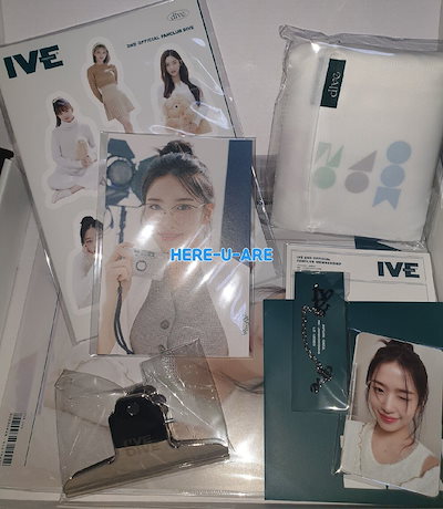 Amazon.co.jp: ive 韓国 ファンクラブ FC 3期 キット セット