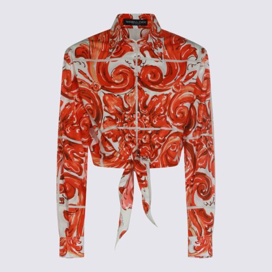 DOLCE & GABBANA Women Shirts F5S65TGDDRD S9000 Arancione