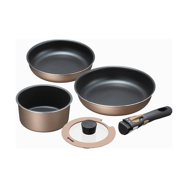 ブラナーノ IH対応着脱ハンドル鍋3点セット C5136118