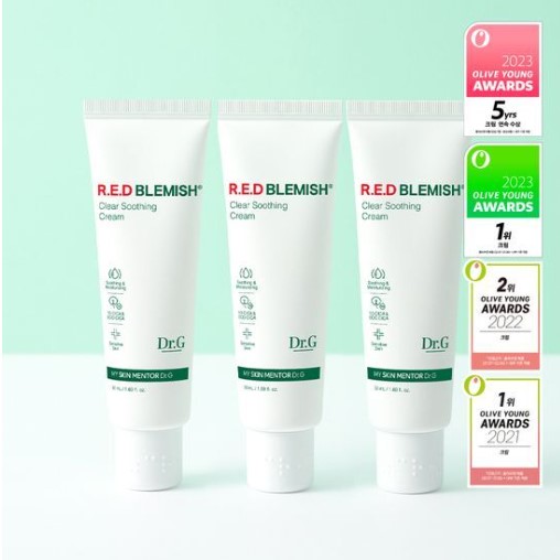 レッドブレミッシュ クリア スージング クリーム トリオ セット（70ml 3本入）