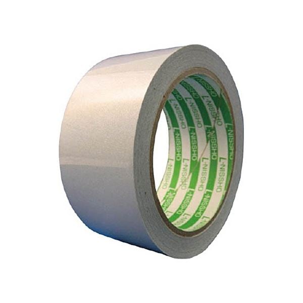 (まとめ) ニットウ エル日昌 再帰反射テープ 45mm×10m 白 HT-45W 1巻 (×3セット)