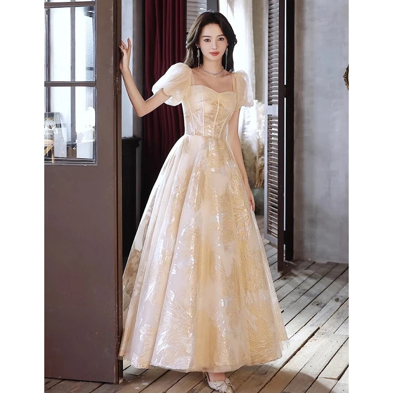 送料無料 新品追加 フレンチイブニングドレス パーティードレス 宴会 パーティー 司会大人ワン