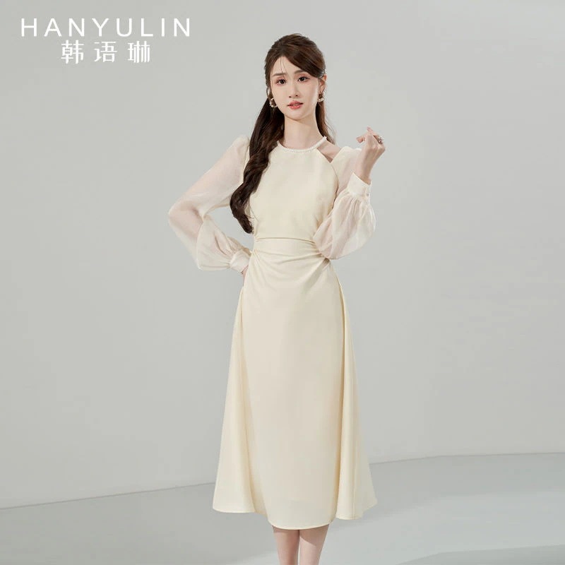 ドレス レディース 春新作 スリム プレミアム 長袖ドレスドレス スーツ パーティードレス ウェディングドレス キャバドレス 結婚式 ドレス