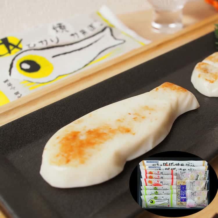 福島 「貴千」かまぼこ詰合せ D めひかり焼かまぼこ3枚 キンキ焼かまぼこ3枚 かまぼこイカ＆ペッパー1枚 珍味蒲鉾贅沢明太マヨ4個 さんまのぽーぽー焼風蒲鉾2枚 離島は配送不可 3060 お歳暮 お