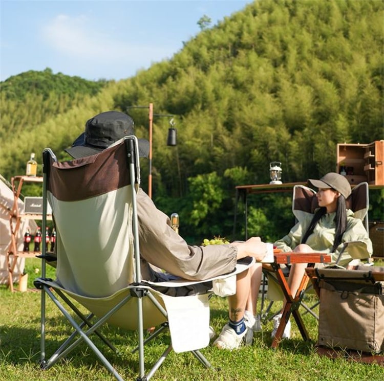 激安セール 軽量 折り畳み椅子 アウトドア ポータブル 折り畳みリク ビーチチェア 昼休みチェア 取り外し可能 リクライニング両用 カジュアルチェア ライニング
