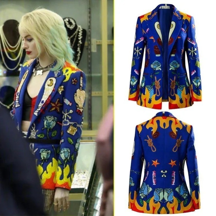 birds Of Prey ハーレイクイン ハーレイクイン スーツ コスプレ衣装 常着 演出服 紳士服 紳士服期間限定30%