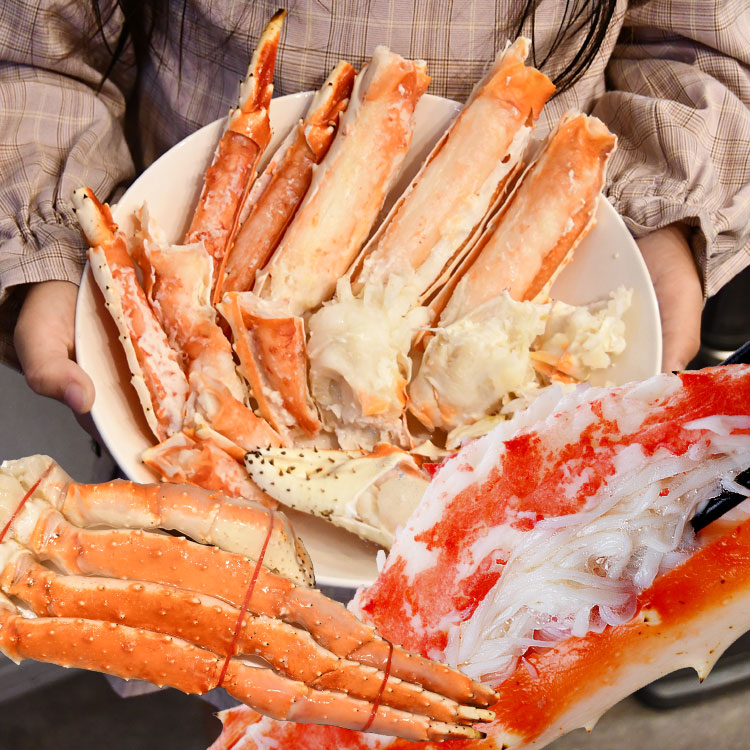 【お一人様2個まで】タラバガニ 脚 総重量 800g 前後 1肩 4L シュリンクパック たらば タラバ カニ 蟹 かに 脚 折脚たし脚入る場合があります