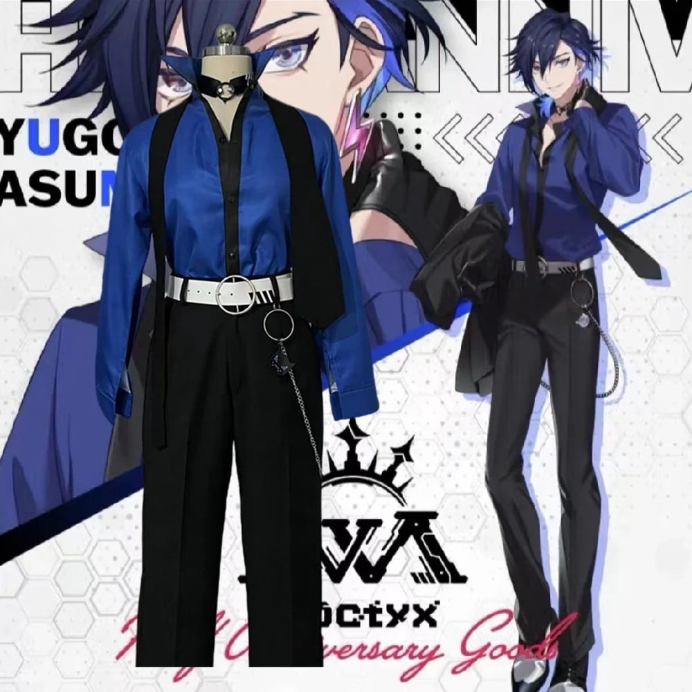 VTuber にじさんじ バーチャルライバー Noctyx半周年 Yugo Asuma 遊間ユーゴ コスプレ衣装 コスチューム期間限定30％