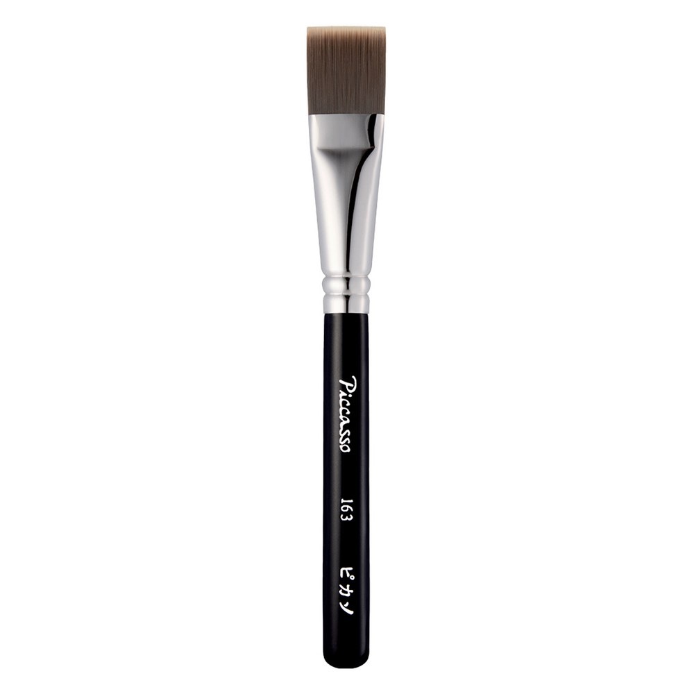 ピカソファンデーションブラシ163 +カバー混合色1セット