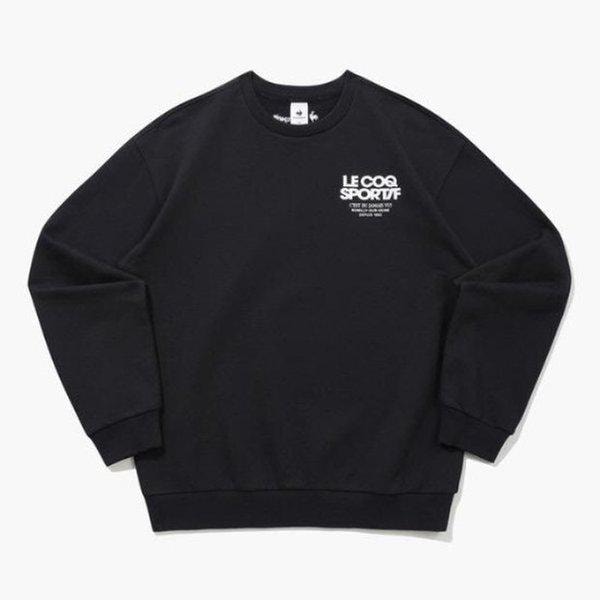 長袖Tシャツ TQT QQ123LFS18-BLK グラフィックマンツーマン / BLACK