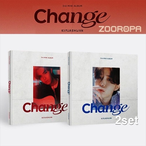 [2종세트] 김재환 미니앨범 3집 Change