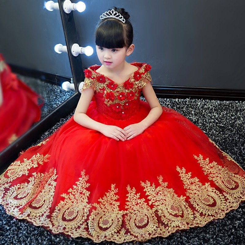 子どもドレス フラワーガール ドレス ピアノ発表会 子供ドレス ロングドレス フォーマル 入園式 七