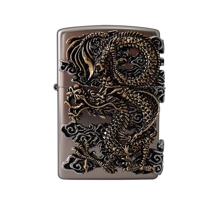 FLYING DRAGON NI SILVER/ZIPPOコレクション/韓国商品/プレゼント/ギフトセット/ZIPPO ライター
