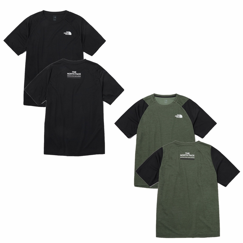 MS MA S/S R/TEE NT7UP01 Tシャツ 半袖 T-SHIRTS ラグラン袖 シンプル レディース メンズ ラウンド Uネック ポリエステル ホワイトレーベル 男女兼用 人気 韓国
