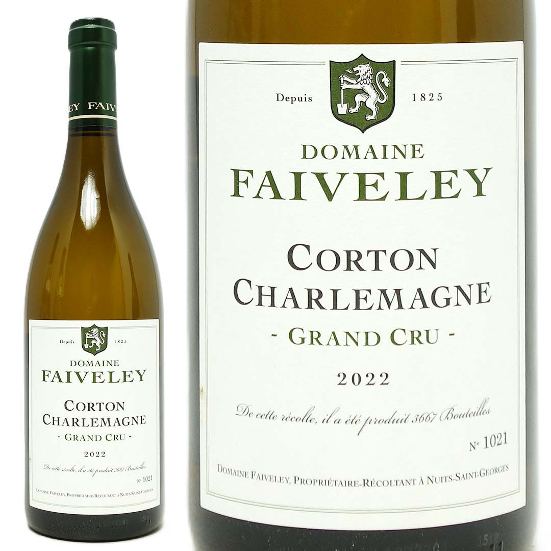 2022 コルトン シャルルマーニュ グラン クリュ 750ml ドメーヌ フェヴレ ブルゴーニュ フランス 白ワイン コク辛口 ワイン ^B0IVCC22^