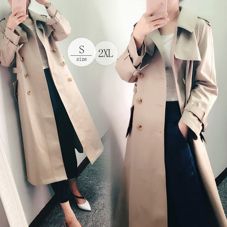 春　スプリングコート　ベーシックロングコート ロングトレンチコート ガウンコート レディース テロンチ ロング トレンチ コート アウター 上品 シンプル セレモニー フォーマル対応 抜け感 膝丈 長
