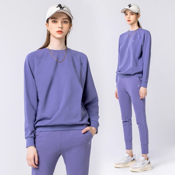 アイコン ロゴ マンツーマンTシャツ/ジョガーパンツ/トレーニング服/運動服/トレーニング服/ジャージ上下セット