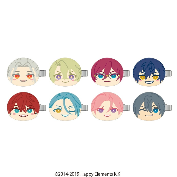 【新品/公式】 あんさんぶるスターズ!!_おまんじゅう前髪クリップ Cbox 【BOX／8個入り】 公式グッズ 公式ライセンス colleize コレイズ アニメ キャラクター グッズ