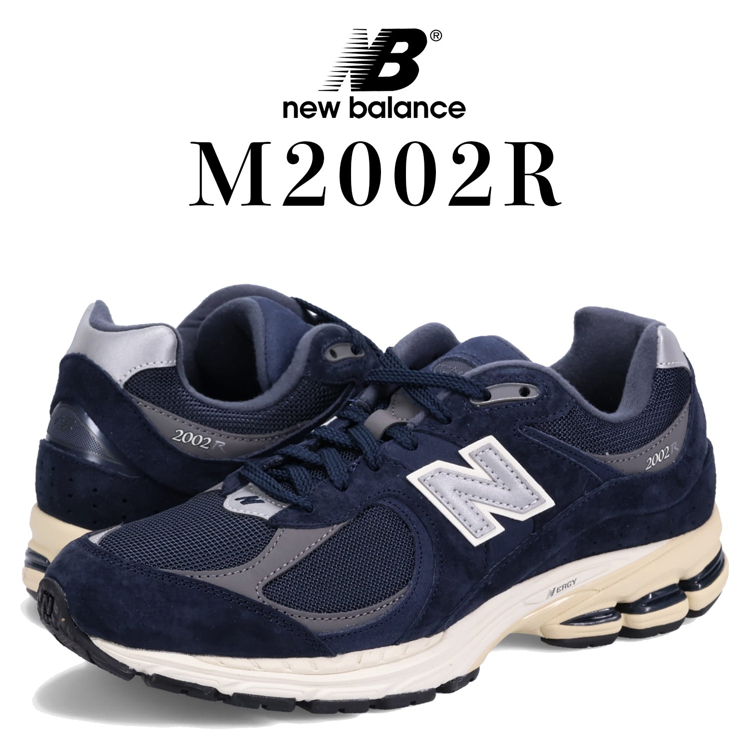 2002 スニーカー メンズ レディース Dワイズ ネイビー M2002RCA
