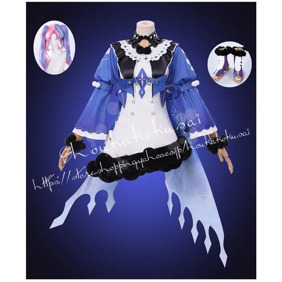 2026 新品 G 鳴 潮 め いちょう ロココ Roccia コスプレ衣装 ハロウィン クリスマス イベント コスチューム 変装 活動 仮装 学園 祭 撮影 祭り