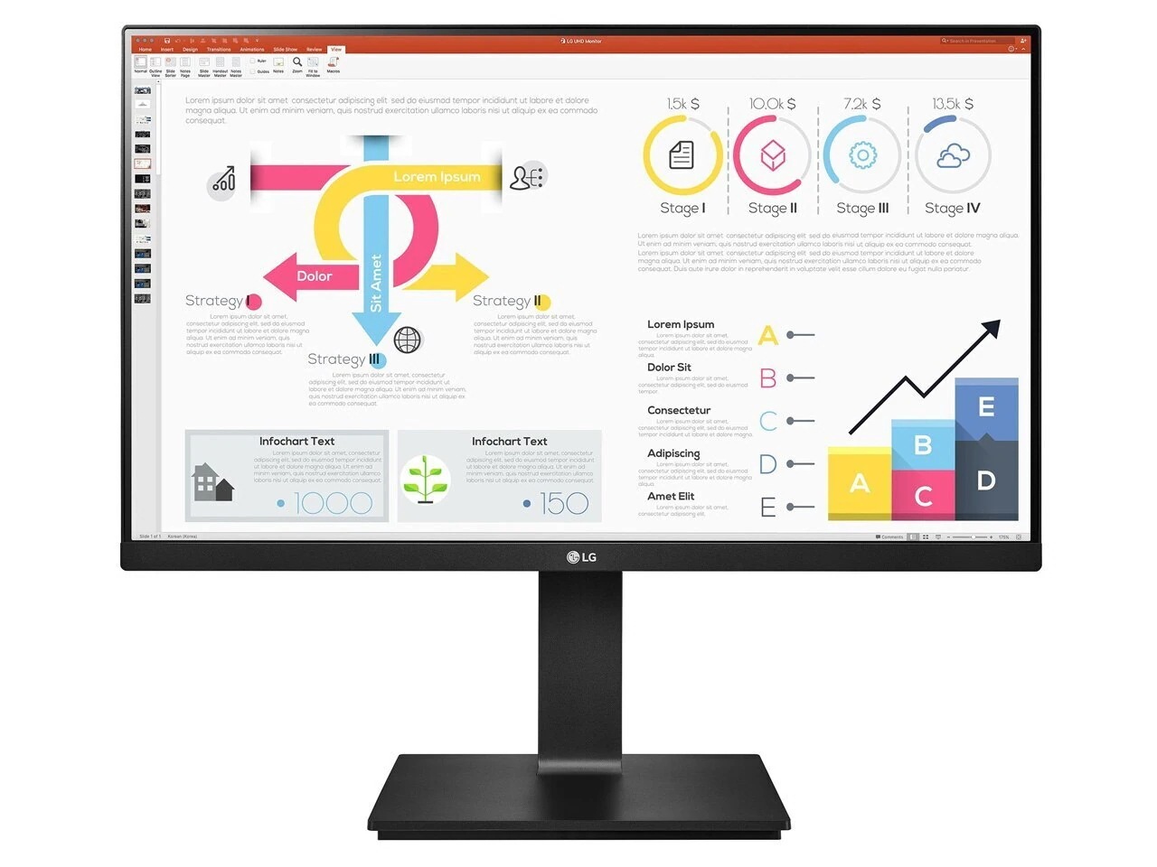 LGエレクトロニクス 24QP750-B [23.8インチ] USBC接続 液晶ディスプレイ［ワイド