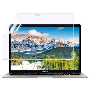 NIMASO ブルーライトカット フィルム MacBook Air 13 / MacBook Pro 13 インチ用 M1 保護 フィルム PET材質 指紋防止 目の疲れを軽減 NNB22G487