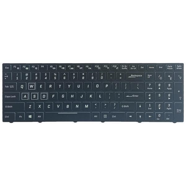 Clevo N850N950N857HK用のカラフルなバックライトノートパソコンのキーボードブラック英語 5,720円