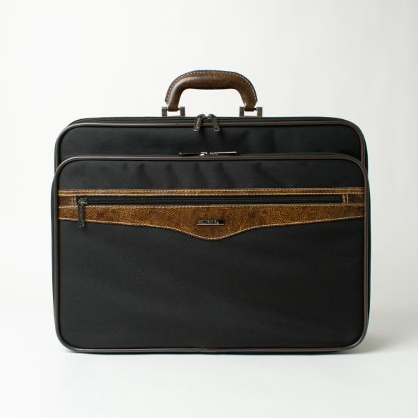 【15時まで即日発送】ビジネスバッグ ソフト アタッシュケース ショルダー 肩掛け 手提げ B4 2WAY 2層式 7469 仕事用 通勤 出張 メンズ 紳士 ポリエステル サンイーグル 正規品