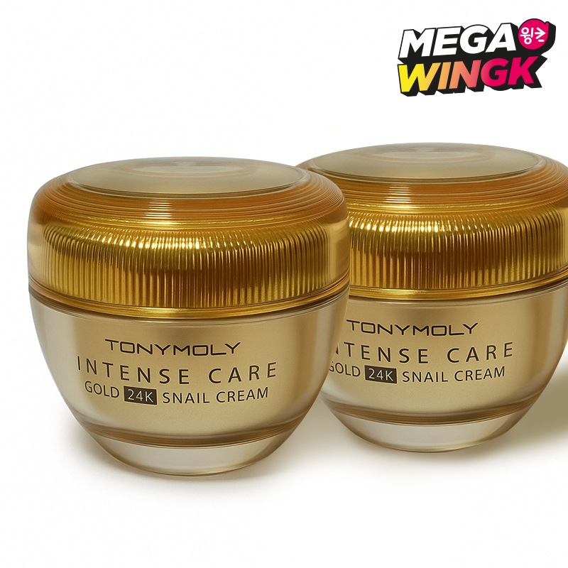 【1+1】インテンスケア ゴールド24K カタツムリ クリーム 大容量 保湿 8,759円