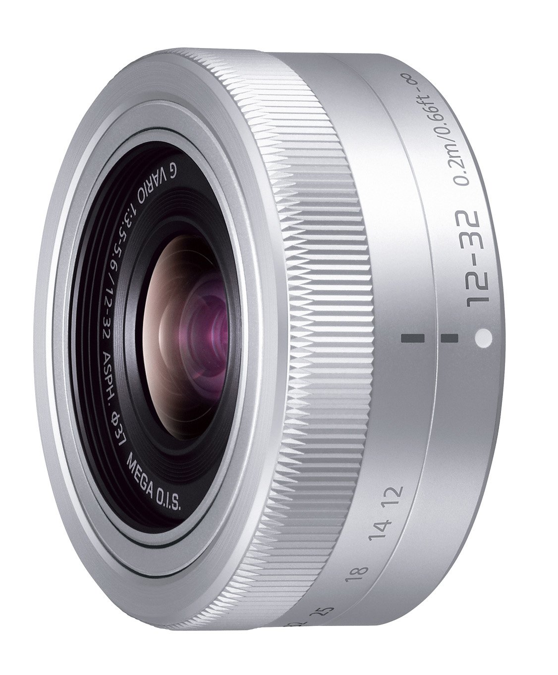 パナソニック(Panasonic) 標準ズームレンズ マイクロフォーサーズ用 ルミックス G VARIO 12-32mm/F3.5-5.6 ASPH./MEGA O.I.S. シルバー H-FS120