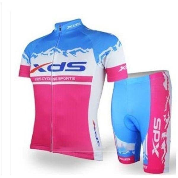 XDS サイクリング裏ウエア サイクルウェア 半袖 自転車ウェア 上下2点セット メンズ 吸汗 速乾 ジャケット バイク バイク 運動