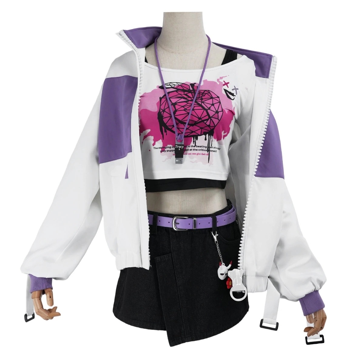 [2026 新作]HOLOUNCOSER Identity V 第五人格 トレイシー・レズニック 機械技師 BLK eスポーツ 衣装 上下セット C服 フルセット 仮装 ハロウィン アニメ