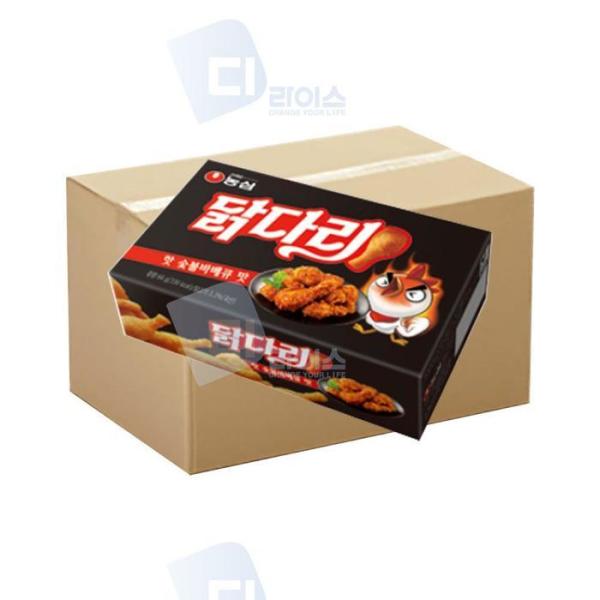 RGLLR5T6 農心 鶏もも ホット炭火バーベキュー 66g 40個 パリッと